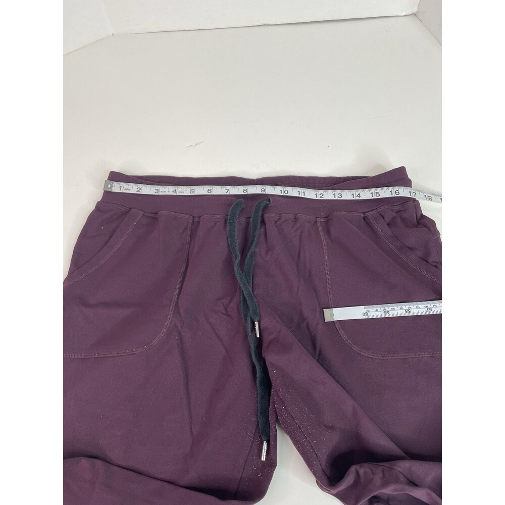 Zyia Active Pants 2XL, Maroon, Drawstring, Logo, Yoga, Pilates, - Picture 6 of 10